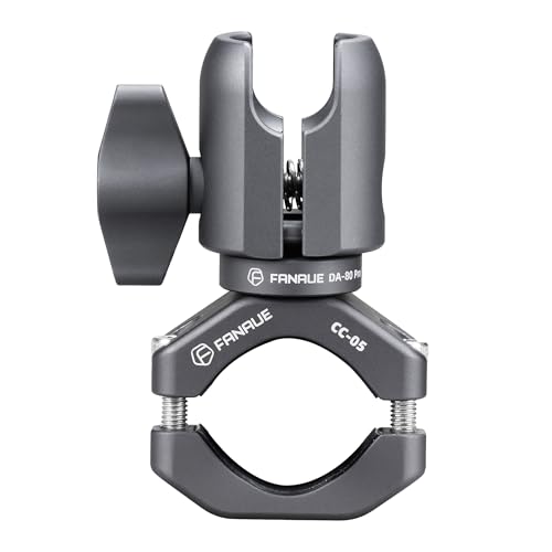 FANAUE Single Socket Arm with Handlebar Clamp Mount U-Bolt Base C...