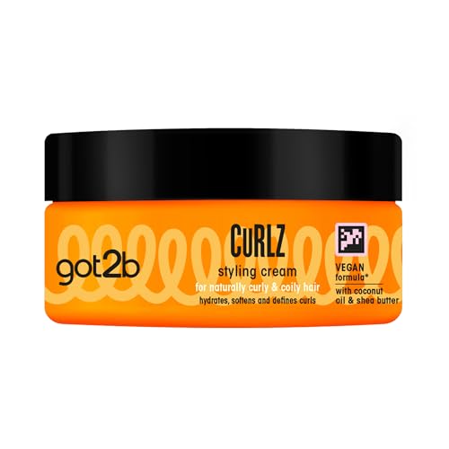 Crème boucles rebondies végane Got2b Got Coilz soin définition naturelle 200 ml