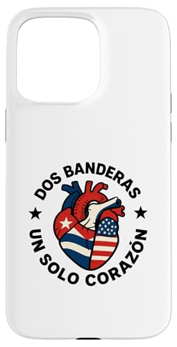 Dos Banderas Un Solo Corazon 2 �t���b�O ���� �L���[�o�m �n�[�g �X�}�z�P�[�X iPhone 15 Pro Max �p