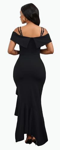 Image of FairyLove Women's One Shoulder Sleeveless Formal Ruched Bodycon Fashion Dress Belted Cocktail Dresses