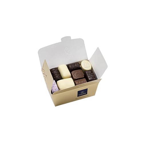 LeonidasMixed Belgian Chocolates – 250g Assortment Gift Box – 14pcs Milk, White & Dark Chocolates – Ribbon Wrapped – 100% Cocoa Butter, No Palm Oil