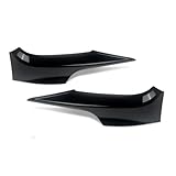 VTSGBLS Auto-Frontstoßstangenspoiler Front Stoßstange Splitter Spoiler Lippe Für 3er E92 E93 MS&Port Style M3 2007-2010