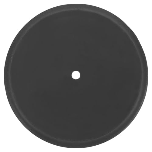 SECFOU Base Redonda Contrapeso de Plástico E Hierro para Lámpara de Mesa, Accesorio para Soporte Estable en Decoración de Dormitorio y Oficina, Unidad Individual