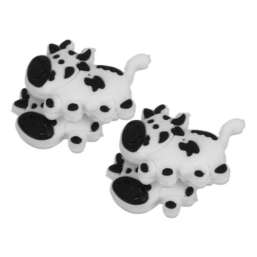 Mikikit 4Pcs Cute Animal Shape Tennis Racket Dampener Silicone for Vibration Control Tennis Accessories for Adults Lightweight and Easy to Install