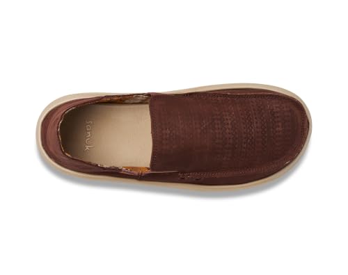 Image of Sanuk Donny Mens Loafers - Slip On Shoes with Memory Foam Footbed
