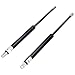 YWBL-WH 2 Pcs Gas Struts for Cabinets,600-900N Soft Open Gas Spring Lid Stay Cabinet Door Support,Black(Pressure 600N), Spring
