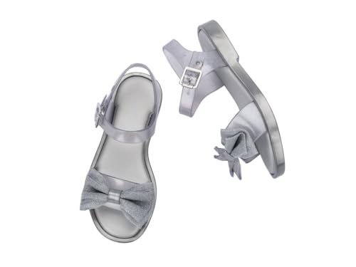 Image of mini melissa Mar Girls Sandals - Bubble Jelly Sandal, Summer Sandals for Girls, Adjustable Ankle Strap, Kids Jelly Shoes