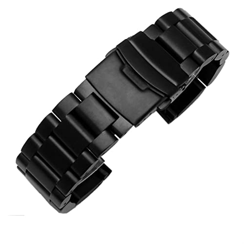 Bracelet de montre en acier inoxydable SCRUBY 22mm 24mm 26mm : l'élégance mate et robuste
