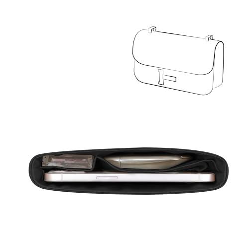 Image of Fits for Constance Bag Insert Organizer For Hermes(Elan24,Black)