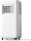 HOUXINZ Condizionatore d'Aria Portatile Senza unità Esterna 14000 BTU Potente, raffreddatore 4 in 1, deumidificatore e Ventilatore con Elio e Telecomando, Risparmio ene, 14000but