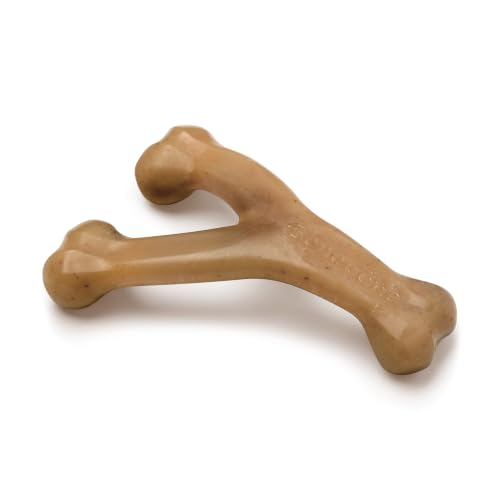 Image of Benebone Wishbone Dog Chew Toy for Aggressive Chewers, Venison, Medium