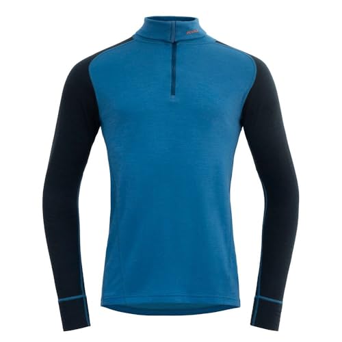 Devold Duo Active Merino 205 Zip Neck - Camiseta térmica de lana merino para hombre