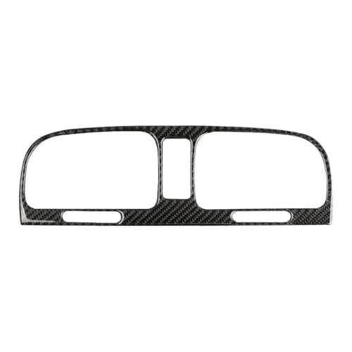 Pegatinas de panel interior para VW Golf 6 GTI R MK6 2008-2012, embellecedor de marco de aire central