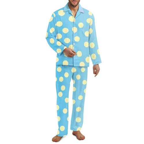 Couples Pajama Button Down Sleepwear Loungewear Matching Pjs For Family XS-4XL2