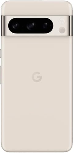 Google Pixel 8 Pro – Unlocked Android Smartphone with telephoto lens, 24-hour battery and Super Actua display – Porcelain, 256GB - (Renewed) - 2