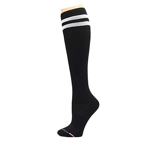 Dr. Motion Everyday Graduated Athletic Sports Compression Womens Knee-Hi Socks 3 Pairs With Sorbtek Wicking Yarn2