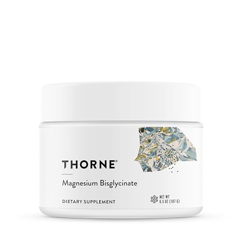 Best Supplements for Seasonal Affective Disorder: A Complete Guide for Adults Over 50 6 THORNE - Magnesium Bisglycinate - Powdered Magnesium Formula - Support Restful Sleep, Muscle Relaxation, Heart Health, and Metabolism* - NSF Certified for Sport - 60 Servings - 6.5 Oz Jar