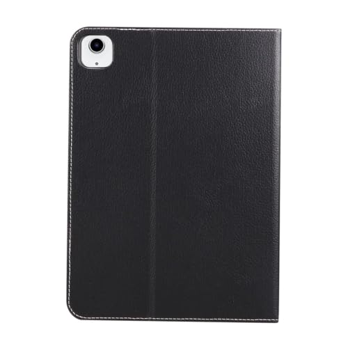 Étui iPad Air 13 M2 2024 noir housse de protection à rabat en cuir intelligent