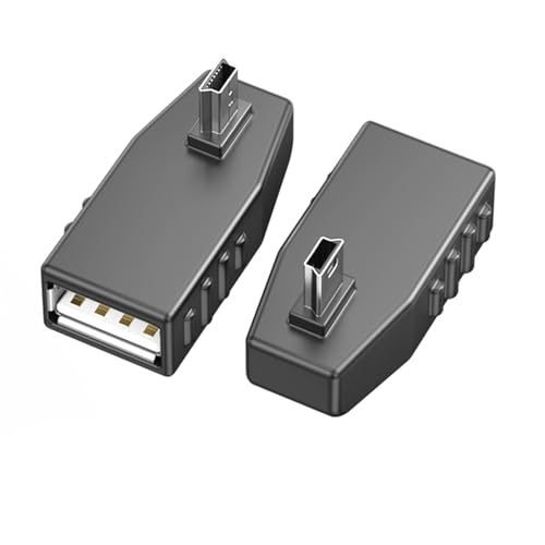 LCIQJB Adaptador multiusos USB de 5 pines macho a USB A hembra para varios gadgets OTG