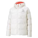 PUMA Damen Better Sportswear Hooded Puffer Jacke, Pristine, L