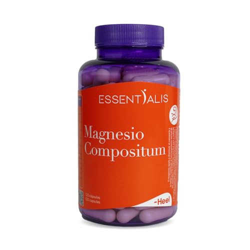Essentialis Magnesio Compositum – Complejo de 5 sales de magnesio + vitaminas B1, B2, B3 y B6 – Alta biodisponibilidad, ayuda a reducir el cansancio y la fatiga* – 120 cápsulas veganas