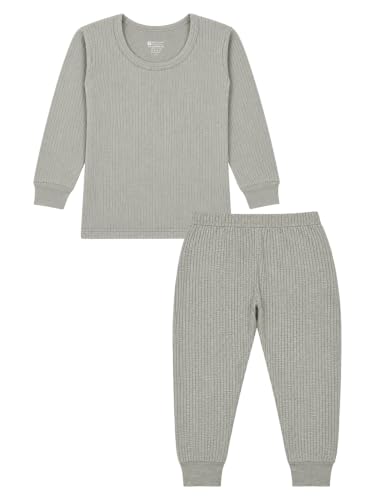 Image of Bodycare Insider Anti-Bacterial Solid Kids Thermal Top & Bottom Unisex Set