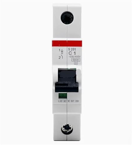 Disjoncteur 1P S201 C1 16A 32A pour éviter les surcharges et pannes électriques