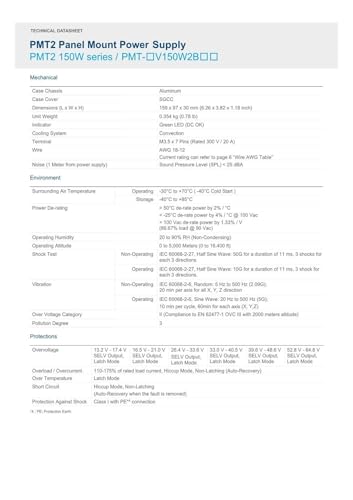 Alimentation à découpage 30V 5A 150W bloc de tension continue régulée PMT