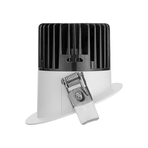 Maxxima 4" Canless Sloped Anti-Glare LED Downlight, 1000 Lumens, 5 CCT by Maxxima - Used condition - Image 2