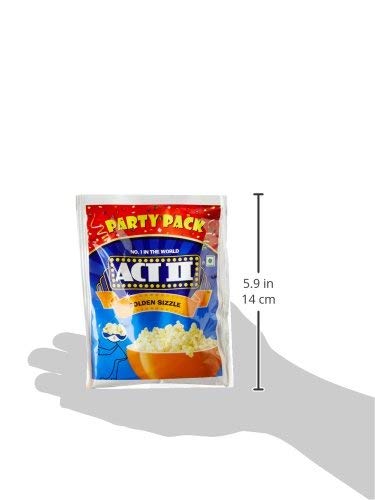 Act II Instant Popcorn - Golden Sizzle, 150g - Image 5 thumbnail