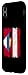 Antigua and Barbuda Austria Half Flag Case for iPhone X/XS