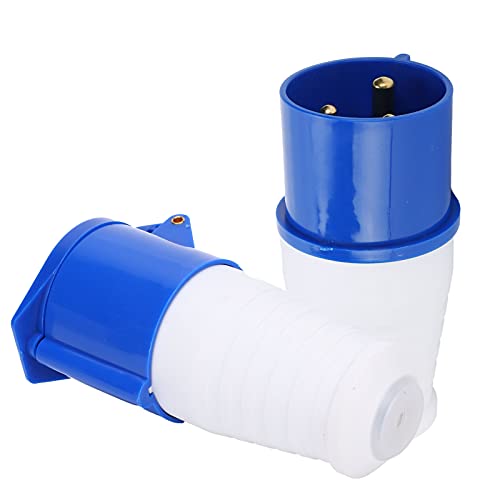 gernie 2Pcs Industrial Plug Connector Set Clavijas Industriales Single Phase Power Supply Adapter Waterproof Dustproof Explosion Proof Conector Industrial Rectangular Connectors, gernieostmr0cgyu