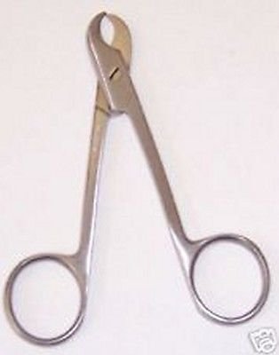 3 White Toenail, Scissors Surgical Veterinary Instruments 4.5" 4.50" 4.5"