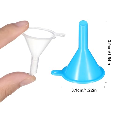 Aplzgmg 584684_1_XFIZMH3K 12Pcs Small Plastic Funnel, Tiny Funnel For Filling Small Bottles Mini Funnel thumb #1