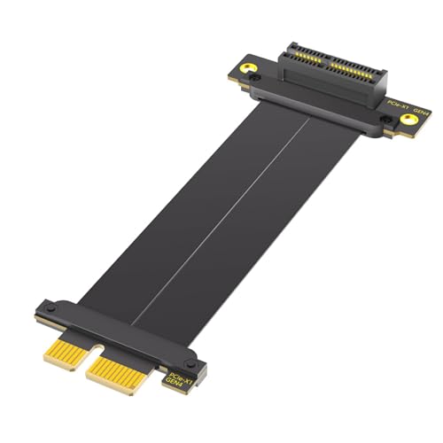 PCIE4.0 1 prolunga per scheda ad angolo retto da 90 gradi a 180 per madre