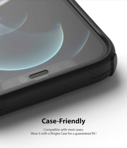 Image of Tempered glass for iPhone 12 Mini | Screen Protector Full HD Quality Tempered Glass Anti-Scratch Edge to Edge Coverage For Easy Installation (iPhone 12 Mini)