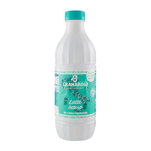 Granarolo, Latte UHT Intero, 1 Litro, Prodotto in Italia con 100% latte italiano da alta qualità, fonte di Calcio, UHT a Lunga Conservazione, Gusto Autentico