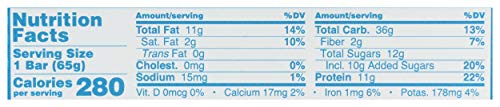 Image of GoMacro MacroBar Organic Vegan Protein Bars - Peanut Butter (2.3 Ounce Bars, 12 Count)