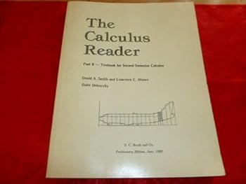 Paperback The Calculus Reader Part II for 2nd Semester Calculus Book