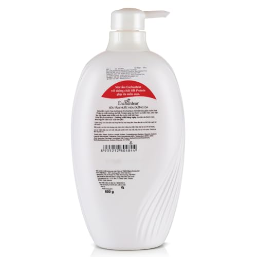Image of Enchanteur Romantic Perfumed Shower Gel for Women with Skin Nourishing Benefits| Luxurious Beauty Body Wash with Exotic Floral French Fragrance of Roses, Jasmine & Vanilla| For All Skin Types| 650ml