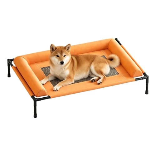 Genérico Cama Hamaca de Gatos | Catre Transpirable para Mascotas para Dormir | Cama Elevada de Perros |, Cachorros, Camping, Interior, Hogar, Balcón, Exterior, Noche Verano