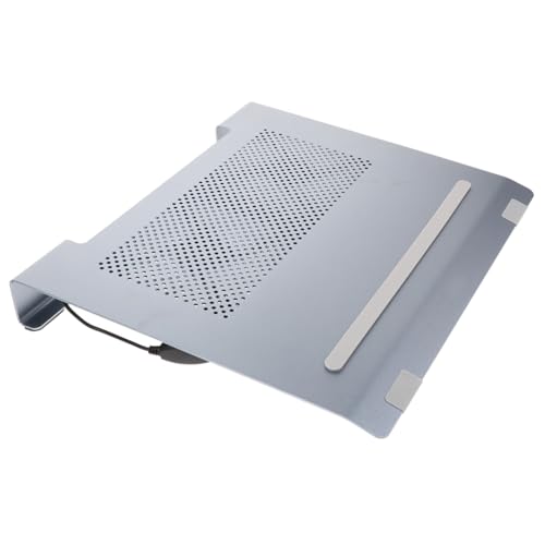 Base con ventilador para laptop de aluminio y doble fan miniatura 7