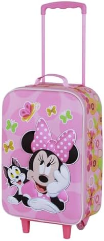 Disney Minnie Mouse Kitten-Maleta Trolley Soft 3D, Rosa, 17 x 33 ...