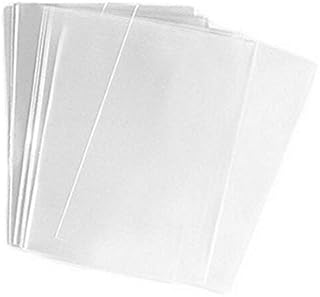 echo-ove 5"x7" Clear Flat Cello/Cellophane Treat Bag (1.2mil) Gift Basket Supplies Good for Snacks Bakery Cookies Candies (Pack of 100)