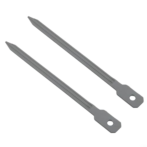 Zilimontt Lot de 2 tournevis de rechange pour cloueuse à broche 345702-4 compatible avec les cloueuses XTP01 XTP02 BPT350 DPT351, 0,1 cm d'épaisseur, 11,2 cm de long, pour une installation facile