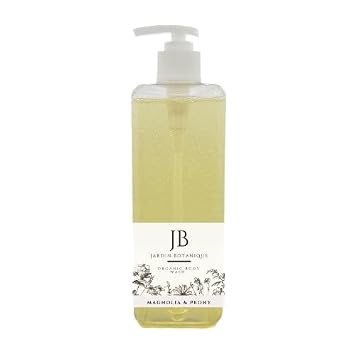 Magnolia & Peony Organic Body Wash 16 oz Bottle