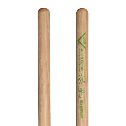 Vater VHMRAF Morgan Rose's Alien Freak Hickory Drum Sticks, Pair