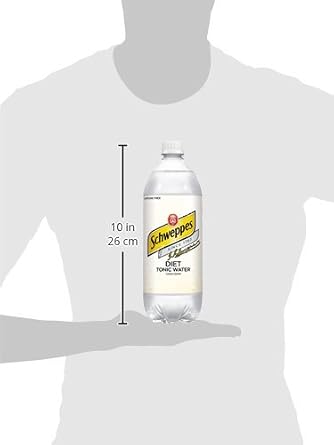 Schweppes Tonic Diet Water, 33.8 Fl Oz 6 Ct