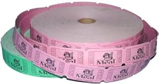 Single Roll Meal Tickets