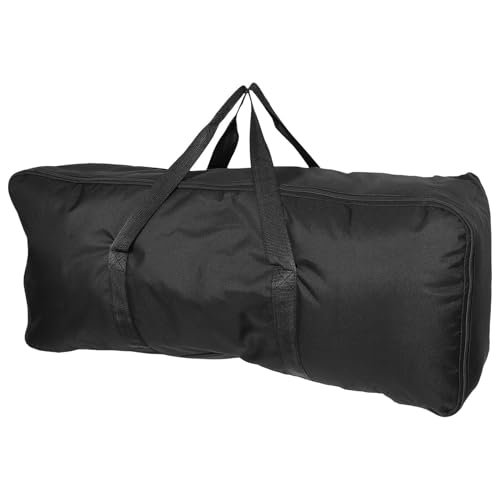 DECHOUS Bolsa Almacenamiento Parrilla Multifuncional Resistente Ligera y Portátil con Asa Cómoda Gran Capacidad Cremalleras Bidireccionales para Picnic y Camping al Aire